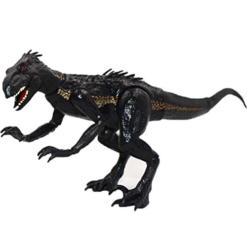 Kooshy Juguete de Dinosaurio jurásico, Figura de Dinosaurio del Indoraptor Mundial, Figura de acción de Velociraptor, Modelo Animal, niños, 15 cm