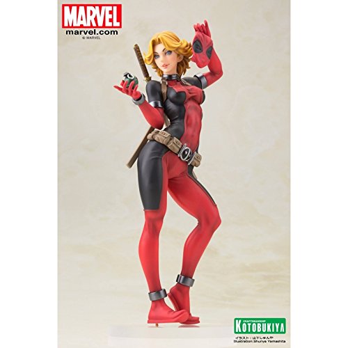 Kotobukiya kmk194 Escala 1: 7 "Lady Deadpool Bishoujo Estatua