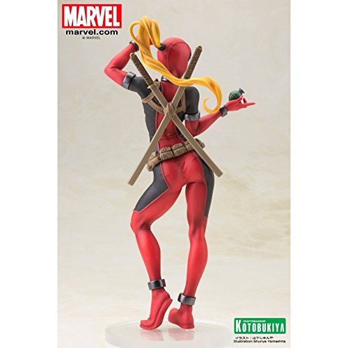 Kotobukiya kmk194 Escala 1: 7 "Lady Deadpool Bishoujo Estatua