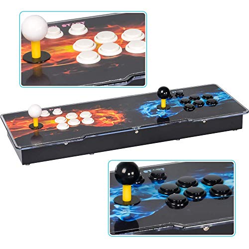 Kulukula Arcade Games Machines Pandora Box 11 Joystick y botones multijugador Arcade Console, 3003 Videojuegos retro clásicos Todo en uno, CPU avanzada, Compatible con HDMI y VGA