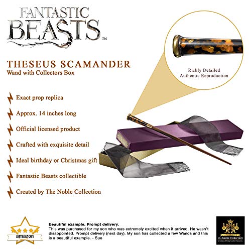 La colección Noble Bestias fantásticas Theseus Scamander Wand