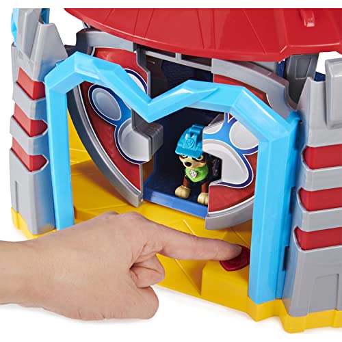 La pata patroille - Playset de cuartos generales de pata y patroille - Universo de juguete con efectos sonoros Dino Rescue con figuras de dinosaurio y Rex - 6059295 - Paw Patrol