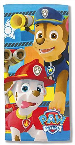 La Patrulla Canina - Toalla de Playa Paw Patrol Marshal Chase (Algodón)