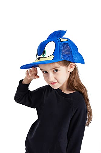 LACKINGONE Sonic The Hedgehog - Sombrero de béisbol con orejas