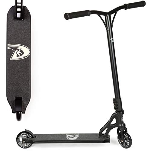 Land Surfer Pro Patinete para Trucos Y Saltos - Negro