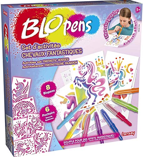 Lansay - Blopens 23504 - Juego de actividades, diseño de caballos