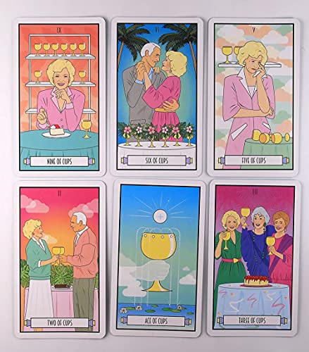 Las Chicas de Oro tarots Tarjetas,The Golden Girls Tarot Cards