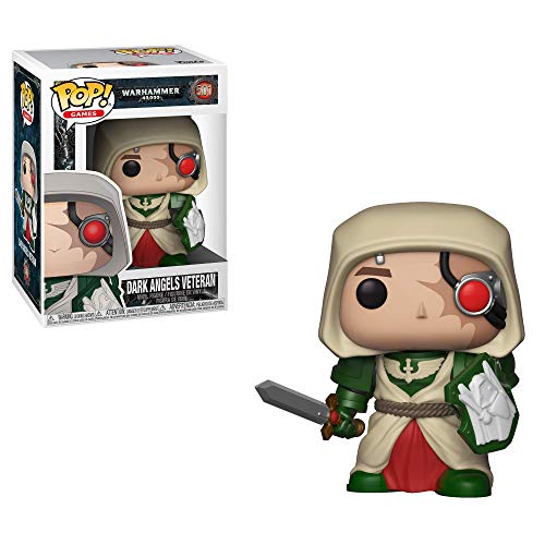 LAST LEVEL- Funko Figura Pop Warhammer 40K: Dark Angels Veteran, Multicolor (FFK38326)