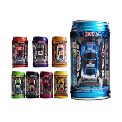 Lata de Coca Cola Mini Speed ​​RC Radio Control Remoto Micro Racing Car Toy Gift Nuevo Aleatorio