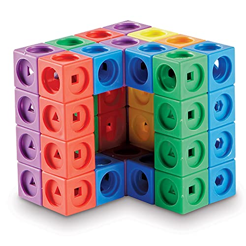 Learning Resources- Juego de construcción Mathlink Builders Stem Explorers, Color (LER9294)