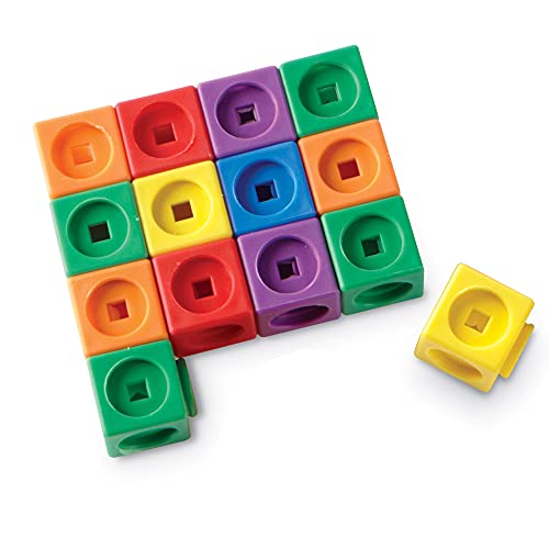 Learning Resources- Juego de construcción Mathlink Builders Stem Explorers, Color (LER9294)