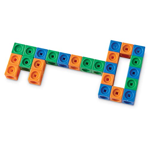 Learning Resources- Juego de construcción Mathlink Builders Stem Explorers, Color (LER9294)