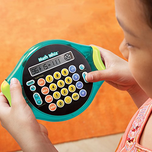 Learning Resources Math Whiz - Juego Educativo electrónico de matemáticas