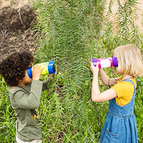 Learning Resources- Prismáticos Infantiles Kidnoculars de GeoSafari Jr, Color (EI-5260)