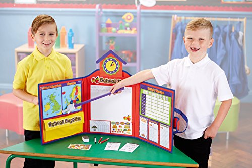 Learning Resources- Set Original de Colegio Pretend & Play (versión del Reino Unido), Color (LER2642-UK)