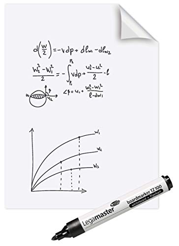 Legamaster Magic chart - Rollo de papel para rotafolio (electrostática), color blanco