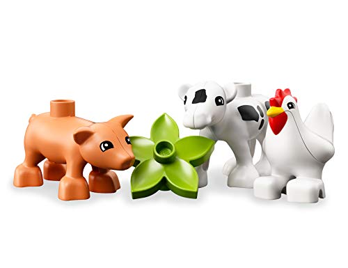 LEGO 10870 DUPLO Town Animales de Granja, Juguete Creativo para Niños y Niñas en Edad Preescolar con Figuras de Animales