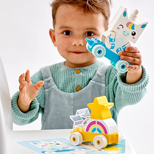 LEGO 10953 Duplo Mi Primer Unicornio, Tren de Juguete para Niños y Niñas a Partir de 1,5 Años, Juguete Educativo para Preescolares