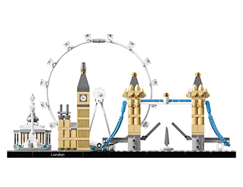 LEGO 21034 Architecture Skyline Collection Londres, Set de Construcción, Modelo de Coleccionista, Maqueta Decorativa