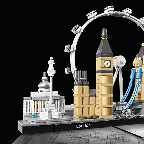 LEGO 21034 Architecture Skyline Collection Londres, Set de Construcción, Modelo de Coleccionista, Maqueta Decorativa