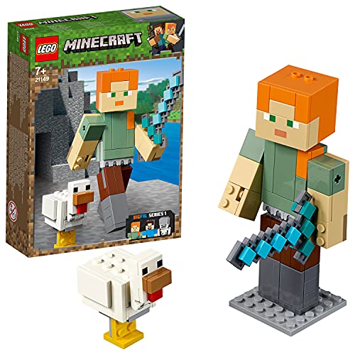 LEGO 21149 Minecraft BigFig: Alex con Gallina