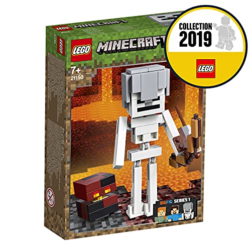 LEGO 21150 Minecraft BigFig: Esqueleto con Cubo de Magma