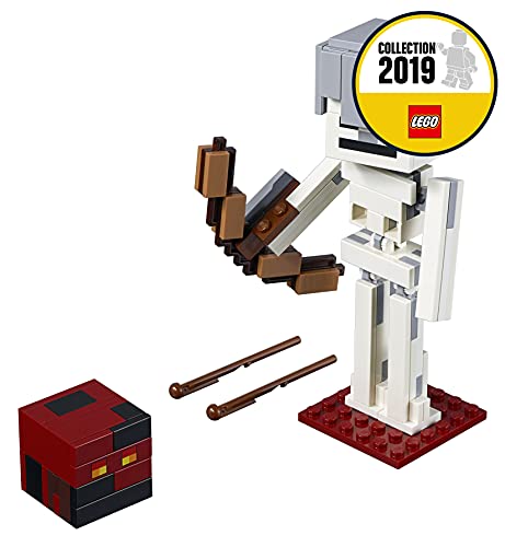 LEGO 21150 Minecraft BigFig: Esqueleto con Cubo de Magma