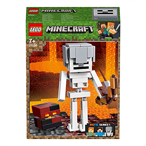 LEGO 21150 Minecraft BigFig: Esqueleto con Cubo de Magma