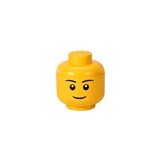 LEGO-4031 Storage Head S Boy, chico, color amarillo, Small (4031)