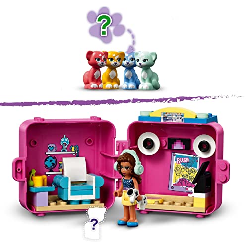 LEGO 41667 Friends Cubo de Gamer de Olivia, Juego de Viaje, Juguete Coleccionable con Mini Muñeca