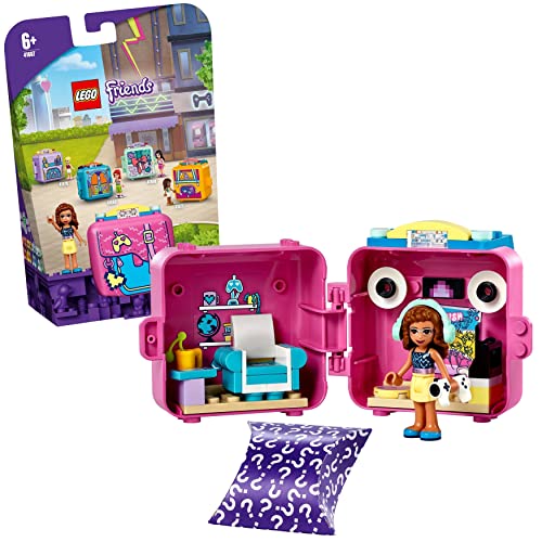 LEGO 41667 Friends Cubo de Gamer de Olivia, Juego de Viaje, Juguete Coleccionable con Mini Muñeca