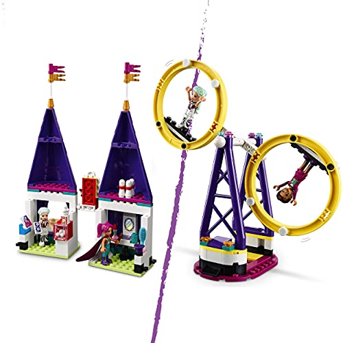 LEGO 41685 Friends Mundo de Magia: Montaña Rusa, Parque de Atracciones de Juguete para Niños y Niñas +8 Años con Mini Muñecas