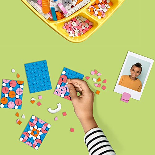 LEGO 41907 Dots Organizador de Escritorio con Cajón y Portafotos DIY, Manualidades y Juegos Creativos para Niños y Niñas +7 años