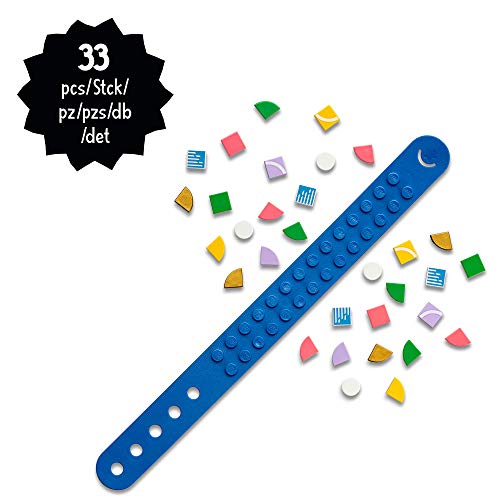 LEGO 41911 Dots Pulsera Deportiva, Set de Cuentas de Bisutería DIY, Arte y Manualidades para Niños y Niñas +6 años