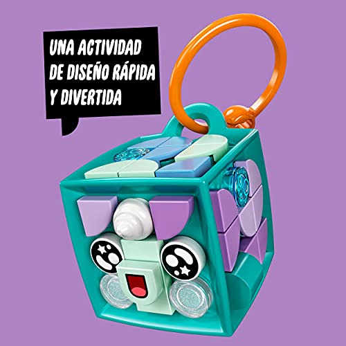 LEGO 41928 Dots Adorno para Mochila: Narval, Accesorio Personalizado, Juegos Creativos y Manualidades para Niños +6 Años