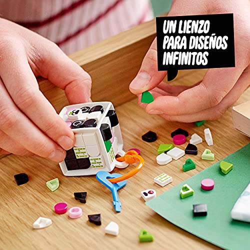 LEGO 41930 Dots Adorno para Mochila: Panda, Accesorio Personalizado, Juegos Creativos y Manualidades para Niños +6 Años