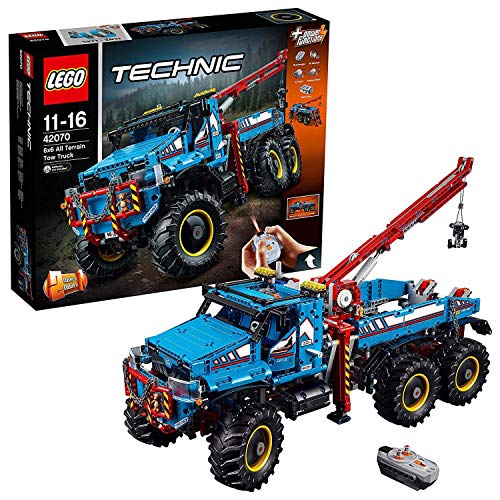 LEGO 42070 Technic Camión grúa todoterreno 6x6