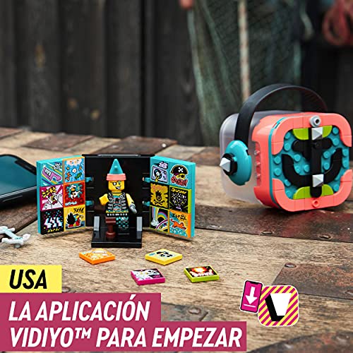 LEGO 43103 VIDIYO Punk Pirate Beatbox Creador de Vídeos Musicales Juguete Realidad Aumentada App Set con Mini Figura