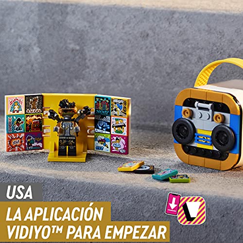 LEGO 43107 VIDIYO Hiphop Robot Beatbox Creador de Vídeos Musicales Juguete Realidad Aumentada App Set con Mini Figura