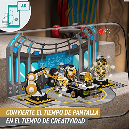 LEGO 43112 VIDIYO Robo Hiphop Car, Creador de Vídeos Musicales de Juguete, App Realidad Aumentada, Set con Mini Figuras