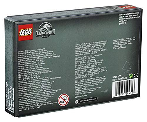 LEGO 5005255 Jurassic World - Juego de Minifiguras de edición Limitada de película de Reino Caído, Dinosaurio Azul bebé, Juguetes coleccionables, Regalo Divertido