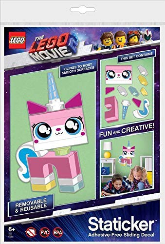 Lego 52364 Unikitty Staticker - Adhesivo decorativo para pared