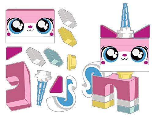 Lego 52364 Unikitty Staticker - Adhesivo decorativo para pared