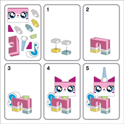 Lego 52364 Unikitty Staticker - Adhesivo decorativo para pared