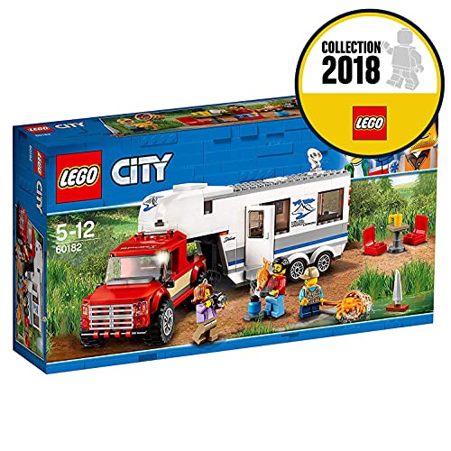 LEGO 60182 City Great Vehicles Camioneta y Caravana