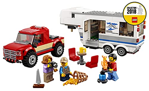 LEGO 60182 City Great Vehicles Camioneta y Caravana