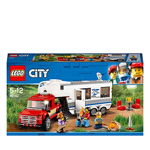 LEGO 60182 City Great Vehicles Camioneta y Caravana