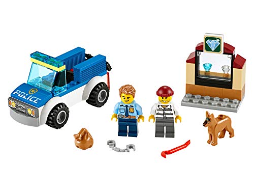 Lego 60241 - Juego de figuras de perro de policía (cubierta blanda), diseño de Lego City