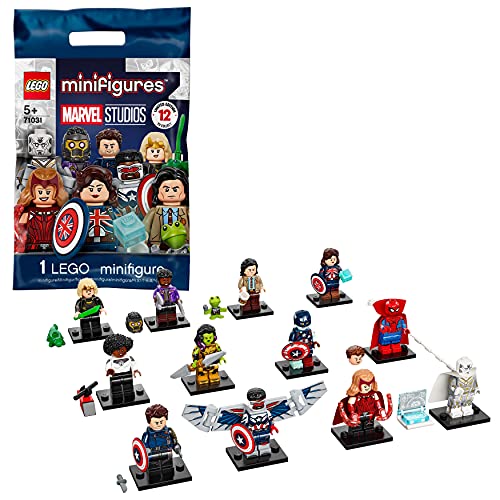 LEGO 71031 Minifiguras de Marvel Studios, Juguete de Construcción de Superhéroes (1 de 12), Regalos para Niños a Partir de 5 Años