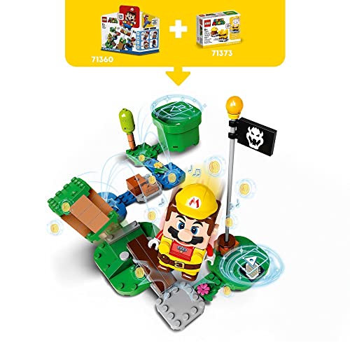 LEGO 71373 Super Mario Pack Potenciador: Mario Constructor Juguete de Construcción